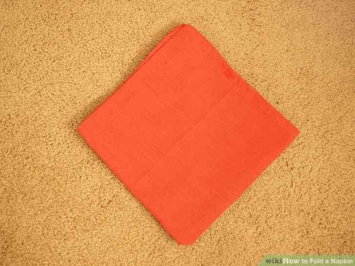 Image intitulée Plier une Serviette de table à l
